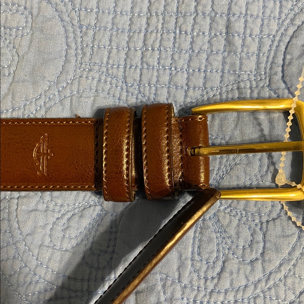 Dockers Brown Leather Belt - Picture 4 of 5
